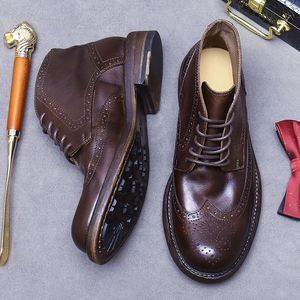 Mocasines de Cuero para Hombre, Modelo 2026, con Suela de Goma Suave, Parte Superior de Cuero Vacuno de Primera Calidad, Estilo Casual para Otoño - Product Image 5