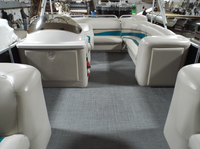Revêtement de sol en vinyle tissé marine en pvc synthétique résistant à l'usure et imperméable en plastique ponton de yacht