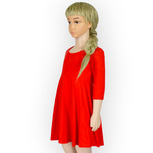 Vestido de Fiesta para Niña, Personalizado con Impresión Digital, Mangas Largas, Hasta la Rodilla, Falda Tutú para Niña - Product Image 4