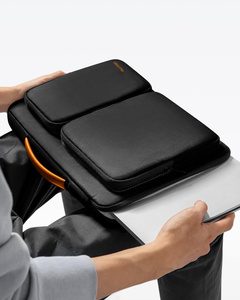 Sac <span class=keywords><strong>de</strong></span> transport pour ordinateur portable avec logo personnalisé, étanche, anti-rayures, avec fermeture éclair, pochette <span class=keywords><strong>de</strong></span> voyage professionnelle - Product Image 3