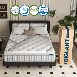 Pengiriman Gratis Kasur Hybrid 14 Inci Kasur Busa Memori dengan Pegas Pocket - Product Image 2