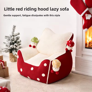 Nuevo Sofá Creativo de Diseño de Dibujos Animados, Sofá Individual de Tela <span class=keywords><strong>para</strong></span> Sentarse o Recostarse Cómodamente en la Sala de Estar y el Balcón - Product Image 5