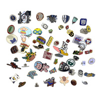 Broches et badges métalliques personnalisés, estampage à froid, laiton/alliage de zinc, plaqué or, argent, cuivre, formes personnalisées, pour chapeaux et vêtements