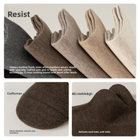 Chaussettes d'affaires en coton côtelé tricoté pour homme, 98,1 % coton, antibactériennes, absorbant la transpiration, résistantes aux odeurs, en boîte cadeau, pour l'automne, ODM
