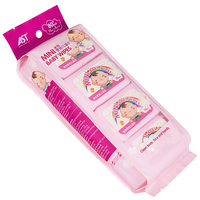 Échantillon GRATUIT – Lingettes humides mini format tendance, écologiques, mise à jour, petit format portable, lingettes humides de voyage