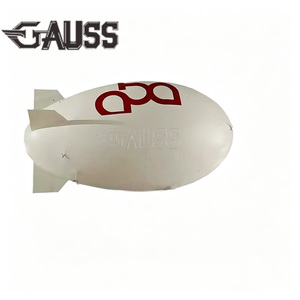 Dirigible Inflable <span class=keywords><strong>de</strong></span> Publicidad Aérea con Impresión TPU <span class=keywords><strong>de</strong></span> la Marca GAUSS, Zeppelin con Unión Térmica <span class=keywords><strong>de</strong></span> Alta Frecuencia, Air Dancer con Logotipo - Product Image 1