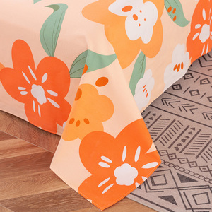 Bán Sỉ Ga Trải Giường Cotton Dày Bộ Ga Trải Giường Cotton Hữu Cơ Mùa Hè In Họa Tiết - Product Image 3