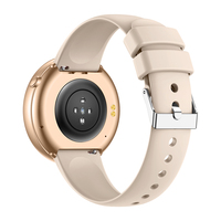 TKYUAN Damen Smartwatch 1,27-Zoll-Bildschirm Frauengesundheit Herzfrequenz Schlafüberwachung BT-Anruf Nachrichtenfunktion Reloj Smartwatch für Frauen