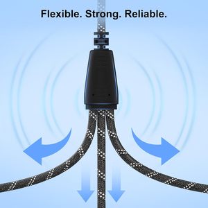 Mạ vàng 3-pin XLR Splitter cáp 3 nữ 1 nam <span class=keywords><strong>Adapter</strong></span> âm thanh thiết bị video cho cân bằng microphone AMP - Product Image 6