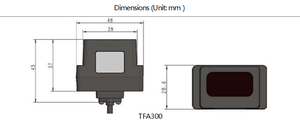 Módulo de Sensor de Radar para UAV Benewake TFA300-L de Ultra Alta Frecuencia, Ligero, de Largo Alcance, Sensor de Movimiento Sin Contacto, 290m - Product Image 2