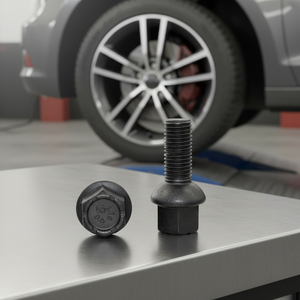 321601139C ล้อ LUG Bolt M12x1.5 <span class=keywords><strong>R12</strong></span>ที่นั่งบอลสำหรับ VW กอล์ฟ MK1 MK2 MK3 Jetta Passat B3 B4 <span class=keywords><strong>Audi</strong></span> 80 CLASSIC AUTO - Product Image 6