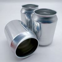 Promotion 220ml boîte de boisson de bière ronde en aluminium élégante pour lait de boisson gazeuse