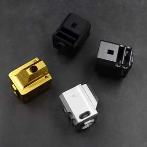 Retractor Metálico de Rosca Inversa, Retractor CNC de Metal, Aluminio 7075, Procesamiento de Piezas de Aleación de Aluminio Personalizadas CNC, Anodizado Dorado - Product Image 3