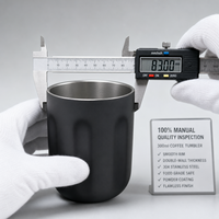 Fabricant d'origine – Tasse à café en métal 10 oz avec pochette en feutre – Service OEM complet – Couleurs Pantone assorties pour la vente en gros