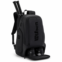 Sac à dos de tennis personnalisé avec porte-chaussures et compartiment pour raquettes, sac d'équipement sportif, fabricant OEM