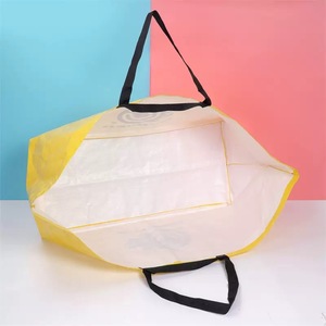 <span class=keywords><strong>Bolsa</strong></span> de Compras Reutilizable Laminada, Tejida, Grande y Súper Resistente, Autoportante, de Plástico Reciclado, Ecológica - Product Image 5