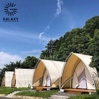 Safari de luxe pour la voile en plein air tente de luxe pour hôtel tente safari imperméable pour glamping hôtel de luxe