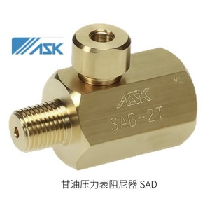แดมเปอร์แรงดันสูง SaH-100-5 สำหรับเกจวัดแรงดันแบบกลไก โครงสร้าง SAD - Product Image 3