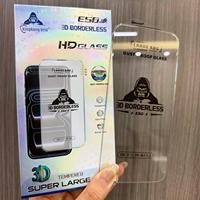 Verre trempé 3D Black KingKong pour iPhone 18 17 Pro Max, protection d'écran pour iPhone 11 12 13 14 15 16 PRO MAX XR XS