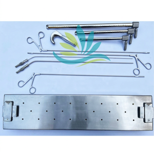 Ensemble d'oesophagoscopie de haute qualité en acier inoxydable 10 pièces | Instruments chirurgicaux médicaux ORL haut de gamme Classe certifiée CE - Product Image 1