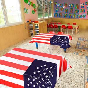 Manteles <span class=keywords><strong>de</strong></span> Plástico Desechables <span class=keywords><strong>de</strong></span> 54x108, Resistentes al Aceite y al Agua, Impresos, Cuadrados, Personalizables - Product Image 5