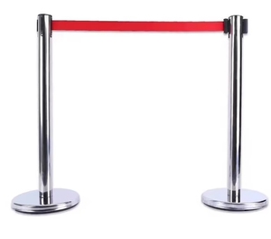 תור חגורה נשלפת נייד diver גדר זמנית פוסט פוסט מחסום בקרת קהל - Product Image 6