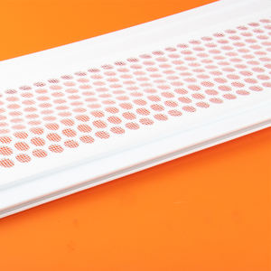 Couvercle de gouttière en plastique de <span class=keywords><strong>PVC</strong></span> de drainage d'eau de pluie pour la garde de gouttière de pluie de toit - Product Image 3