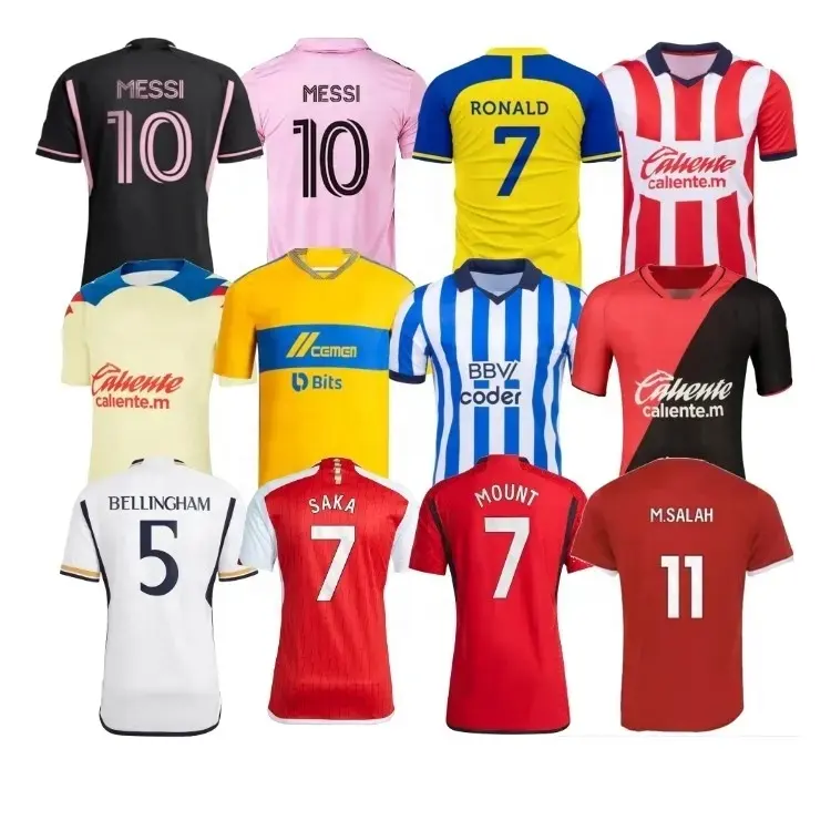 Kaos 23-24 pakaian sepak bola Portugal pakaian sepak bola rumah mengajukan No. 7 christiano Ronaldo Jersey untuk pria