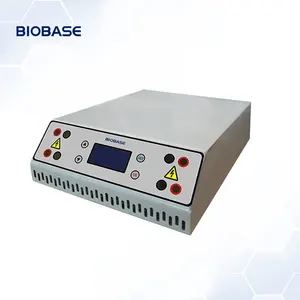 Fonte de alimentação eletroforese BIOBASE LCD de tela grande exibe tensão Fonte de alimentação eletroforese