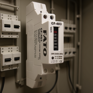 Medidor de Energía Monofásico FATO CF-403 230V 5(40)A 50Hz con Pantalla kWh - Product Image 3