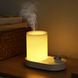 Diffuseur d'arôme ultrasonique de parfum d'humidificateur d'air 2024 avec l'arôme de Machine de diffuseur de Difuzor rechargeable de sommeil léger pour la maison