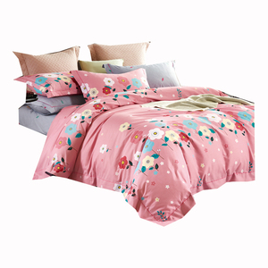 Nantong vente en gros fil peigné sergé satin linge de lit tissu coton impression pour garçons et filles taies d'oreiller technique tissée - Product Image 6