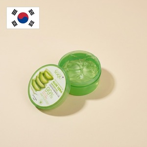 เจลว่านหางจระเข้ MOISTURE ALOE VERA แอนตี้เอจจิ้ง เจลว่านหางจระเข้ 300 มล. แอนตี้เอจจิ้ง บำรุงผิวด้วยสารสกัดจากทะเลน้ำลึก ช่วยเติมความชุ่มชื้นอย่างล้ำลึก ผลิตในเกาหลี - Product Image 1