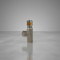 Vanne de décharge proportionnelle en acier inoxydable 316 haute pression 6000 Psig, faible fuite, performance répétible, sécurité manuelle pour l'huile