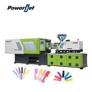 Powerjet-maquinaria automática de moldeo por inyección horizontal, de alto rendimiento, máquina de fabricación de peinetas de plástico