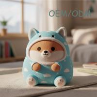Hadiah Dekorasi Kamar Anak Boneka Stroberi Lembut Berbahan Plush dengan Piyama Teman Tidur Kawaii