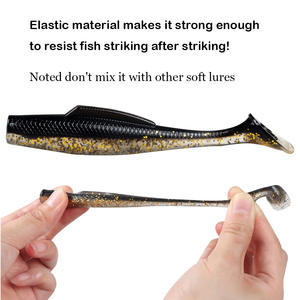 Nuevo Señuelo de Pesca <span class=keywords><strong>ZMAN</strong></span> TPR de Agua Salada, 100 mm, 6.9 g, Cola en Forma de T, Señuelo de Pesca con Movimiento de Ondulación, 5 Piezas/Bolsa - Product Image 2