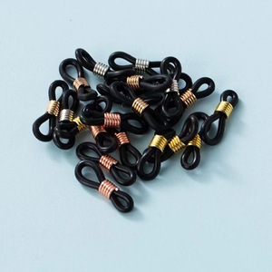 Регулируемые силиконовые цепные концы Нескользящие резиновые петли для держателя очков ремень для изготовления DIY - Product Image 6