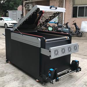 60cm dört kafaları otomatik Dtf yazıcı konveyör bant çalkalayıcı ile dokunmatik ekran toz sallayarak makinesi - Product Image 6