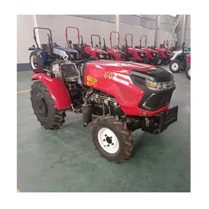 4 wheel drive farm tractor agricultural mini tractor trailer for sale