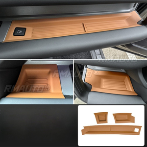 Pour Land Rover Defender 2020-2025, boîte de rangement pour passager de la console centrale, protection antidérapante pour tableau de bord, tapis en silicone - Product Image 5