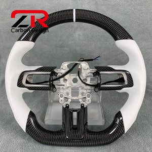 Volant en fibre de carbone pour <span class=keywords><strong>Ford</strong></span> <span class=keywords><strong>Mustang</strong></span> Shelby S550 5.0L <span class=keywords><strong>GT</strong></span> <span class=keywords><strong>V8</strong></span> 350 500 2015 2016 2017 2018 2019 2020 2021 2022 2023 2024 - Product Image 1