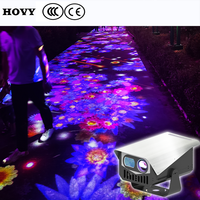 Lampu Proyektor Interaktif dengan Full HD 1080p, Speaker Terintegrasi, Kontrol Aplikasi untuk Permainan Proyeksi Lantai/Tanah di Atraksi Malam Hari