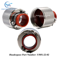 Huadespace Y50X-2255TK Serie Y50X Conector Circular Rápido Impermeable IP65/IP67 con Carcasa Trasera Fabricado en China Código de Fecha 24+