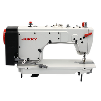 JUKKY 9808 Neuestes Design Industrielle Nähmaschine mit Nadeltransport Direktantrieb Hochgeschwindigkeits-Nähmaschine für Dickes Leder