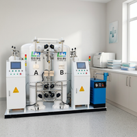 Usine d'oxygène médical PSA haute capacité pour les soins intensifs hospitaliers et système de distribution centralisée d'oxygène