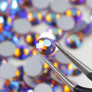 Yantuo yüksek kalite toptan AB SS3-SS20 geribildirim gevşek Rhinestones Lt. Ametist Lt. Ametist toplu cam Strass için tırnak sanat - Product Image 6