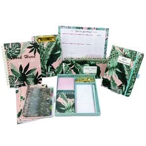2021 New Product Planner Notebook Notepad Splint Gift set Notebook Set