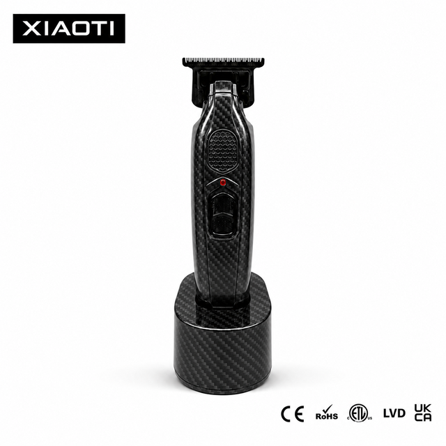 Compact BLDC Low Vibration High Toque Brushless Motor Hair Trimmer with Precision Zero Gap Blade Barber Grooming Clipper for Men