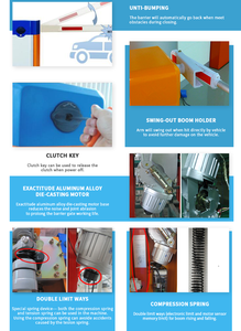 Barrière de sécurité imperméable pour l'extérieur, contrôle d'accès, belle barrière de sécurité, clôture - Product Image 6